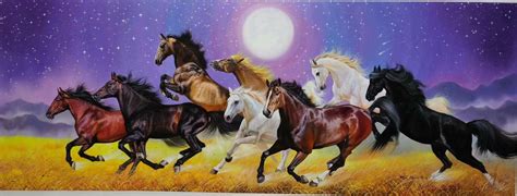9 running horses feng shui|9 Horses Painting Meaning and Benefits .